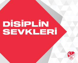 Disiplin Sevkleri - 23.12.2020