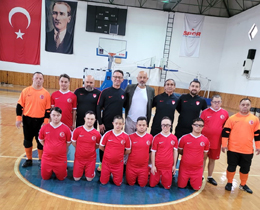 Down Sendromlular Futsal Milli Takmnda hedef Avrupa ampiyonluu