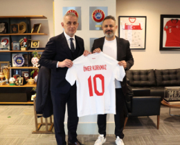 mer Korkmazdan TFF Bakan Hacosmanoluna Ziyaret