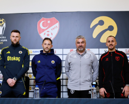 Turkcell S�per Kupa 2025 Yar� Final �kinci Ortak Bas�n Toplant�s� Yap�ld�