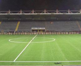 Ankara 19 Mays Stadyumunun zemini tamamland