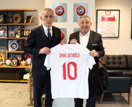 smail atrolundan TFF Bakan Hacosmanoluna Ziyaret
