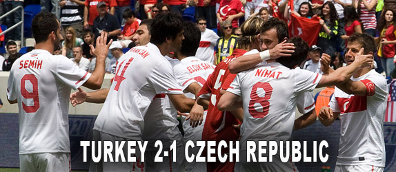 Turkey beat Czech Republic in friendly: 2-1