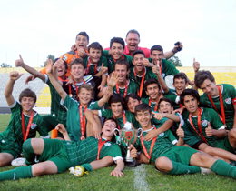 Coca-Cola Elit Akademi U14 Liginde ampiyon Bursaspor