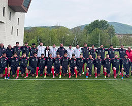 U16 Mill� Tak�m�m�z, UEFA Geli�im Turnuvas� Haz�rl�klar�na Ba�lad�