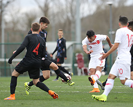 U17 Milli Takm, Hrvatistan ile 1-1 berabere kald