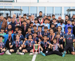 U14 Trkiye ampiyonu Kaplkaya Kltrspor Oldu