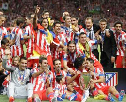 Arda ve  Emrenin UEFA Sper Kupa sevinci