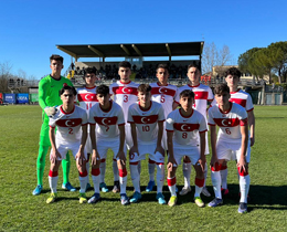 U17 Milli Takm, talyaya 1-0 yenildi