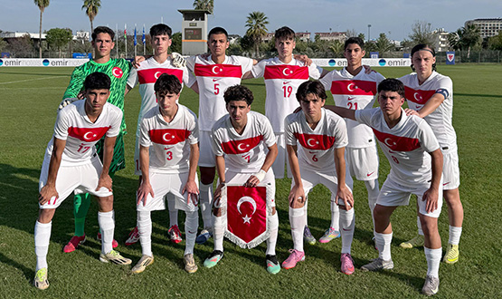 U16 Mill Takmmz, Galler'e 2-1 Malup Oldu