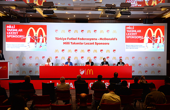 TFF ile McDonald's arasnda sponsorluk anlamas imzaland