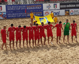 Plaj Futbolu Milli Takmnn Alanya kamp aday kadrosu akland