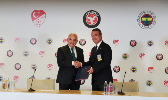 TFF ile Fenerbahe Arasnda Omuz Omuza Kampanyas Ba Protokol mzaland