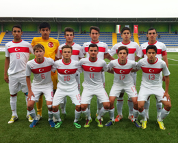 U16 Milli Takm Caspian Cupta finale ykseldi