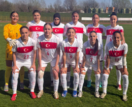 U17 K�z Mill� Tak�m�m�z, A Ligi�ndeki Son Ma��nda H�rvatistan Kar��s�nda