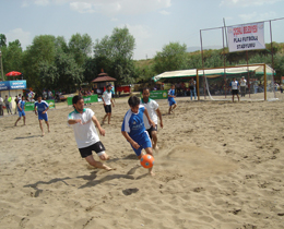 Garanti Plaj Futbolu Ligi Van iekli Etabn Erci 1 Nisan kazand