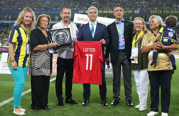 TFF'den Lefter Kkondanyadis'in ailesine A Milli Takm formas