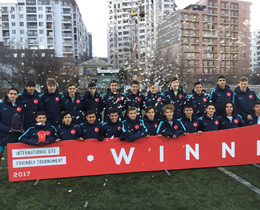 U15 Milliler, Uluslararas U15 Turnuvasnda ampiyon oldu