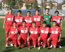 U15s draw against Switzerland: 1-1