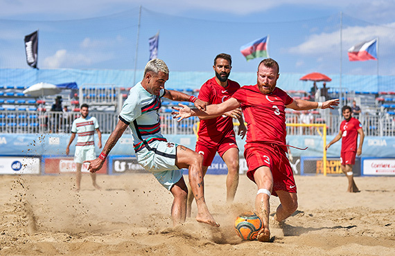 Plaj Futbolu Milli Takm, Portekiz'e 11-4 yenildi