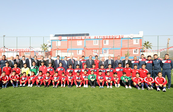 TFF'den Altnordu'ya ziyaret