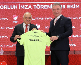 TFF ve NG Ktahya Seramikten Tarihi Sponsorluk Anlamas