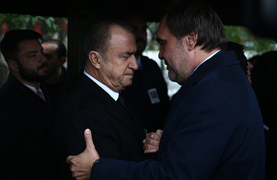 Fatih Terim'in babas Talat Terim son yolculuuna uurland