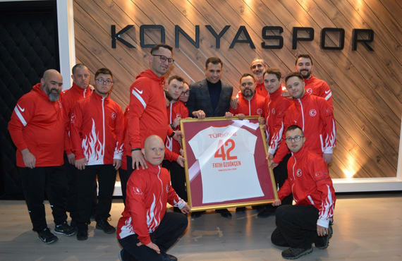 Down Sendromlular Futsal Milli Takm, Konya’da kampa girdi