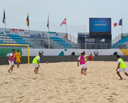 Plaj Futbolu Milli Takm, Portekizde hazrlklarn srdryor