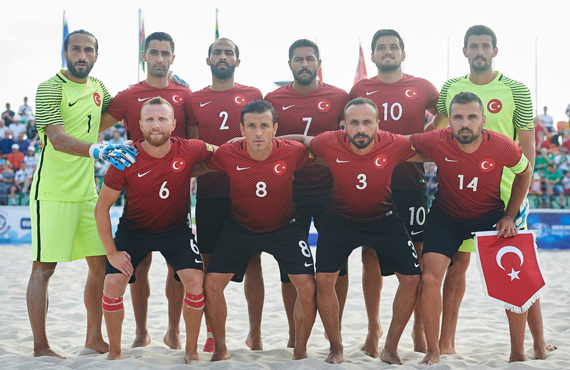 Plaj Futbolu Milli Takm, talya'ya 3-0 yenildi
