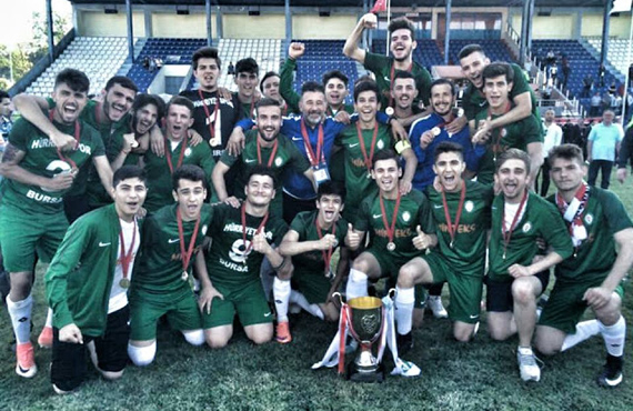U19 Trkiye ampiyonu Bursa Hrriyetspor oldu
