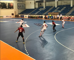 Futsal U19 Milli Takm, Karada 5-1 yendi
