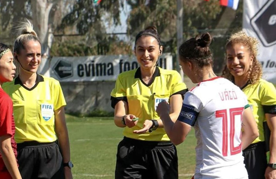 Kadn FIFA hakemlerimiz turnuvada görev ald