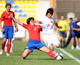 U19 Bayan Milliler, Srbistan ile 1-1 berabere kald
