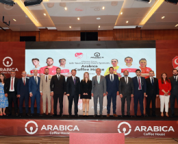 Arabica Coffee House, Mill Takmlarmzn Resm Sponsoru Oldu
