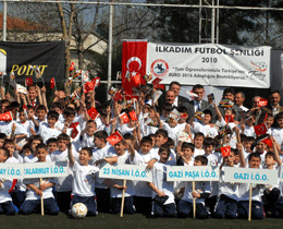 Samsunlu rencilerden Euro 2016 Adaylna destek turnuvas