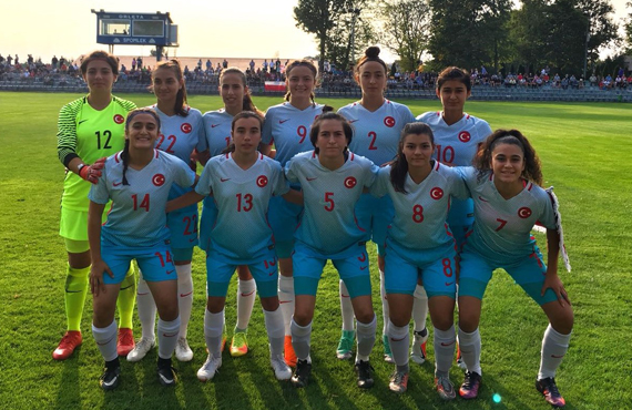Women's U19s lost against Poland: 2-1