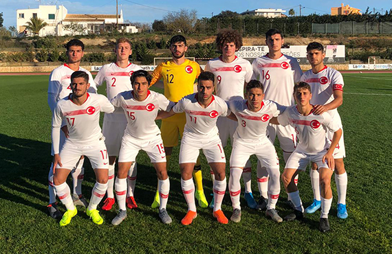 U18s lost against Portugal: 3-1