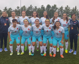 U17 Kz Milli Takm, Letonyay 7-0 yendi