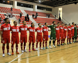 Futsal Milli Takm, Yunanistan 4-1 yendi