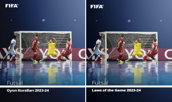 2023 - 2024 Futsal Oyun Kurallar Kitab Yaynland