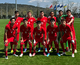 U15 Mill� Tak�m�m�z, Ukrayna ile 1-1 Berabere Kald�