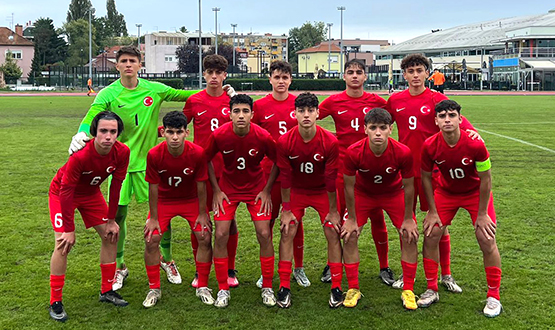 U15 Millî Takmmz, Hrvatistan'a Penaltlarla 5-4 Yenildi