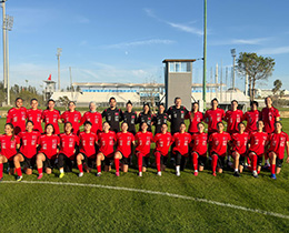 U17 K�z Mill� Tak�m�m�z, Avrupa �ampiyonas� Elemeleri Haz�rl�klar�na Ba�lad�