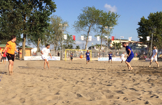 TFF Plaj Futbolu Ligi'nde 4 etap daha tamamland