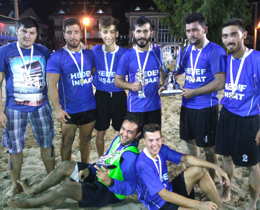 TFF Plaj Futbolu Liginde Fethiye etab sona erdi
