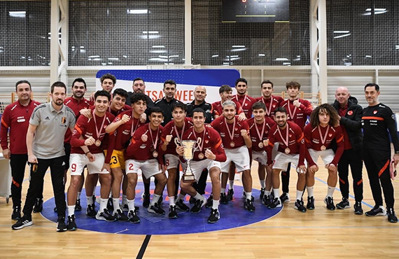 Futsal U19 Milli Takmmz, Estonya'y 5-2 Malup Etti