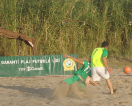 Garanti Plaj Futbolu Liginde Çiçekli-Van etabı sona erdi