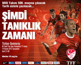 A Milli Takmn efsaneleri 500. mata sahaya kacak!