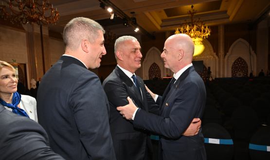 TFF Ba�kan� Hac�osmano�lu, FIFA Komiteleri Genel Kurul Toplant�s�'na Kat�ld�